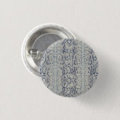 Coole graue Schlange Hautfarbe Button (Vorne & Hinten)
