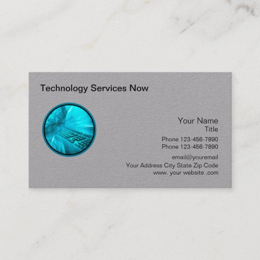 Coole Graukarten-Visitenkarten Visitenkarte (Vorderseite)