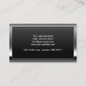 Coole Grenzübertrittskarte Visitenkarte (Rückseite)