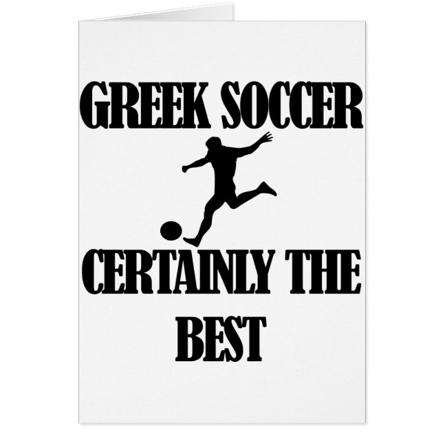 coole griechische Fußballentwürfe (Vorne)