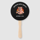 Coole GRILLEN Themed Family Wiedersehen Fächer (Vorderseite)