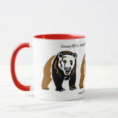 Coole GRIZZLY BAR Conservation - Ökologie - Tasse (Links)