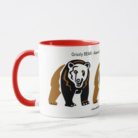 Coole GRIZZLY BAR Conservation - Ökologie - Tasse (Links)