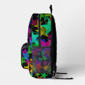 Coole Groovy Rainbow Stars Bedruckter Rucksack (Rechts)