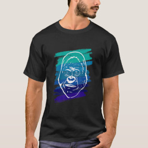 Coole große Affengesicht T-Shirt
