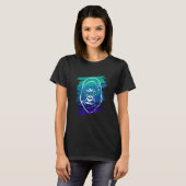 Coole große Affengesicht T-Shirt (Vorne ganz)