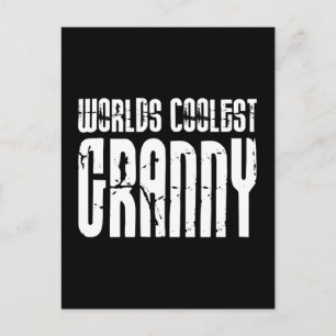 Coole Großmütter Grannies: Welten Coolst Granny Postkarte