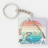 Coole Großmutter Opa Beste Großmutter je Schlüsselanhänger (Vorderseite)