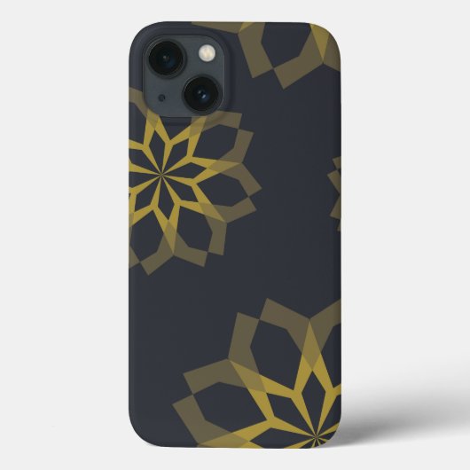 Coole, grüne, einzigartige, moderne trendige Blume Case-Mate iPhone Hülle (Rückseite)