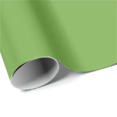 Coole grüne Farbe 73A942 Geschenkpapier (Rolleneckpunkt)