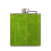 Coole grüne Flasche! Flachmann (Rückseite)