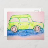 Coole Grüne Karte (Vorne/Hinten)