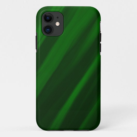 Coole grüne Streifen Case-Mate iPhone Hülle (Rückseite)