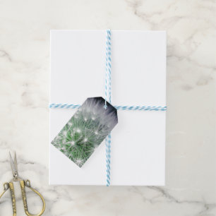 Coole grüne und weiße Kronleuchte mit Wassertropfe Geschenkanhänger