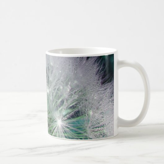 Coole grüne und weiße Kronleuchte mit Wassertropfe Kaffeetasse (Rechts)