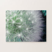 Coole grüne und weiße Kronleuchte mit Wassertropfe Puzzle (Horizontal)