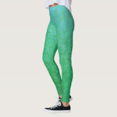Coole grüne Variationen mit Gradient Leggings (Links)