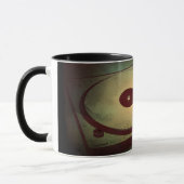 Coole Grunge Retro-Turntable Tasse (Links)