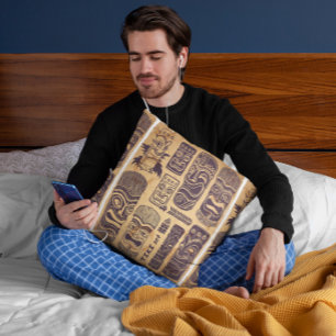 Coole Grunge Vintage Tiki Garnitur Kissen