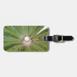 Coole Grünpalme Gepäckanhänger