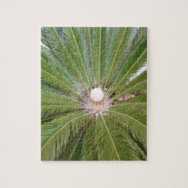 Coole Grünpalme Puzzle