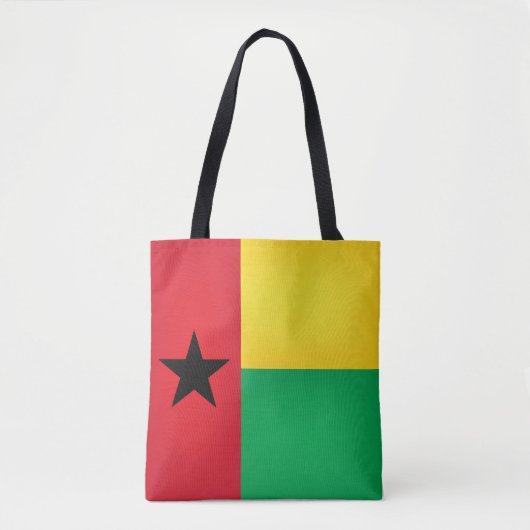 Coole Guinea-Bissau-Fahne Tasche (Vorderseite)