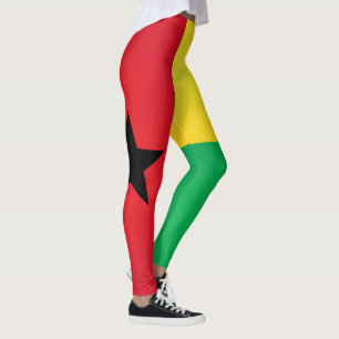 Coole Guinea Bissau Flag Fashion Leggings