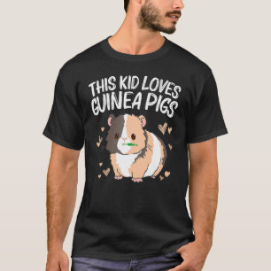 Coole Guinea Schweine für Kinder Mädchen mit flüss T-Shirt