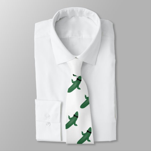 Coole Gurke Krawatte (Gebunden)