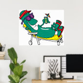 Coole Gurke Poster (Heimbüro)