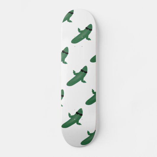 Coole Gurke Skateboard (Vorderseite)