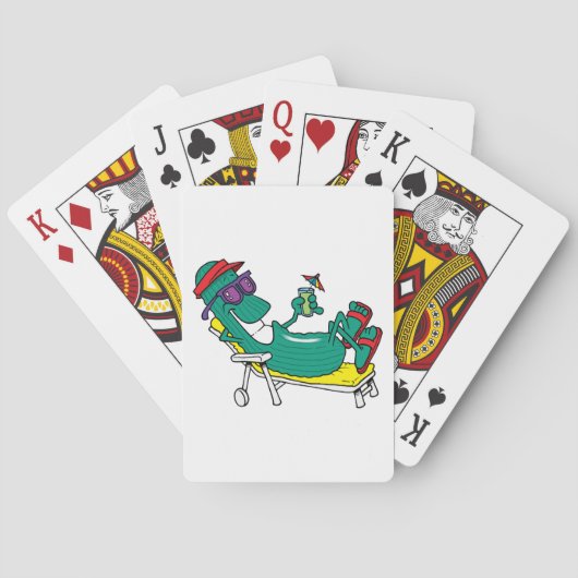 Coole Gurke Spielkarten (Rückseite)