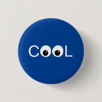Coole gute Visionen auf blau