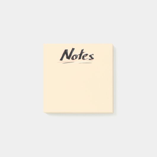 Coole Haftnotizen Post-it Klebezettel (Vorderseite)