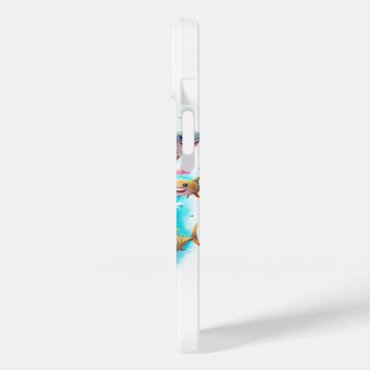 coole Haifische tragen Namen Case-Mate iPhone Hülle (Rückseite / Links)