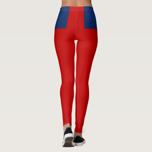 Coole Haifischfahne Leggings (Rückseite)