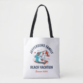 Coole Haimatching Family Wiedersehen Beach Urlaub Tasche (Vorderseite)