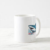 Coole Haineuheit für Männer Frauen Kinder Haifisch Kaffeetasse (VorderseiteRechts)