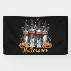 Coole Halloween-Katzen Geschenk für Tochter Gesche Banner