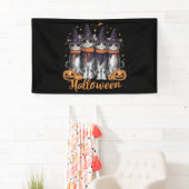 Coole Halloween-Katzen-Geschenke für ihr Töchterge Banner (Insitu)