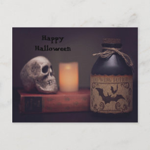 Coole Halloween Postkarte