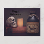 Coole Halloween Postkarte (Vorderseite)