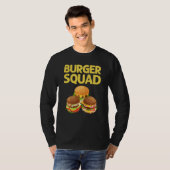 Coole Hamburger Männer Cheeseburger Fast Food BST T-Shirt (Vorne ganz)