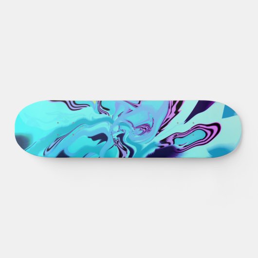 Coole handbemalte Originalkunst Skateboard (Horizontal)