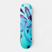 Coole handbemalte Originalkunst Skateboard (Vorderseite)