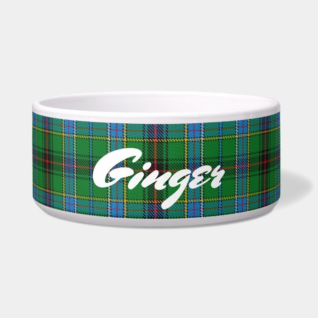 Coole Haustiere Scottish Clan Duncan Tartan Napf (Vorderseite)