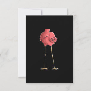 Coole Headless Flamingo Halloween Kostümgeschenke Dankeskarte