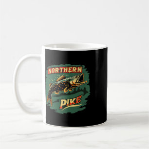 Coole Hecht-Fisch-Kostüm für angelnde Jungen und M Kaffeetasse