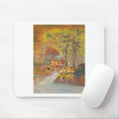 Coole Herbstsaison Vintage Kunst drucken Mousepad (Mit Mouse)