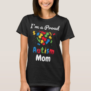Coole Herz Puzzle Stücke leuchten es auf blau für T-Shirt